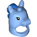 LEGO Medium Blue Unicorn Costume Head Cover with Blue Mane (38288)