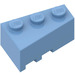 LEGO Medium Blue Wedge Brick 3 x 2 Right (6564)