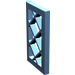 LEGO Bleu moyen Fenêtre Pane 1 x 2 x 3 Lattice (Non renforcé) (2529 / 60607)