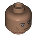 LEGO Medium Brown Blaise Zabini with Minifigure Head (Recessed Solid Stud) (3626 / 101473)