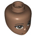 LEGO Medium Brown Priyanka Minidoll Head (84086 / 92198)