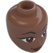 LEGO Medium Brown Sakina Minidoll Head (92198 / 104964)