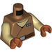 LEGO Medium Dark Flesh Admiral Ackbar Minifig Torso (973 / 76382)