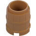 LEGO Medium Dark Flesh Barrel 2 x 2 x 1.7 (2489 / 26170)