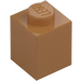 LEGO Medium Mörk Hud Kloss 1 x 1 (3005 / 30071)