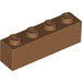 LEGO Medium Dark Flesh Brick 1 x 4 (3010 / 6146)