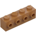 LEGO Medium Dark Flesh Brick 1 x 4 with 4 Studs on One Side (30414)