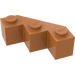 LEGO Mittleres dunkles Fleisch Backstein 3 x 3 Facet (2462)