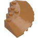 LEGO Medium Dark Flesh Brick 6 x 6 Round (25°) Corner (95188)