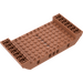 LEGO Medium Donker Vleeskleurig Midden Hull 8 x 16 x 2.3 met Gaten (95227)
