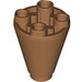 LEGO Medium Dark Flesh Cone 2 x 2 x 2 Inverted (49309)