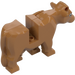 LEGO Mittleres dunkles Fleisch Cow mit Weiß Patch auf Kopf (64452 / 64646)