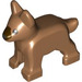 LEGO Mittleres dunkles Fleisch Hund - Klein (101352)