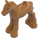 LEGO Medium Dark Flesh Foal with Brown Eyes and Eyebrow (11241 / 101143)