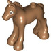 LEGO Mittleres dunkles Fleisch Foal mit Brown Augen und Eyebrow (11241 / 101143)