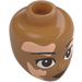 LEGO Medium Dark Flesh Jordin Minidoll Head (92198 / 106000)