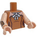 LEGO Medium Dark Flesh March Harriet Minifig Torso (973 / 88585)