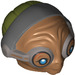 LEGO Medium Dark Flesh Maz Kanata Head (24977)