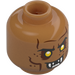 LEGO Medium Dark Flesh Orc Minifigure Head (Safety Stud) (3274 / 108343)