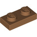 LEGO Medium Dark Flesh Plate 1 x 2 (3023)