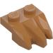 LEGO Medium Dark Flesh Plate 1 x 2 with 3 Rock Claws (27261)