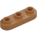 LEGO Medium Dark Flesh Plate 1 x 3 Rounded (77850)