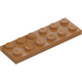 LEGO Середня темна м&#039;якоть Тарілка 2 x 6 (3795)