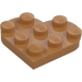 LEGO Medium Dark Flesh Plate 3 x 3 Round Heart (39613)