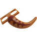 LEGO Medium Dark Flesh Reptile Tail with Reddish Brown Scales (79973 / 101019)