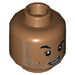 LEGO Medium Dark Flesh Simon Masrani Minifigure Head (Recessed Solid Stud) (3626 / 65231)