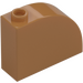 LEGO Medium Dark Flesh Slope 1 x 3 x 2 Curved (33243)