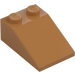 LEGO Medium Dark Flesh Slope 2 x 3 (25°) with Rough Surface (3298)