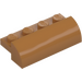 LEGO Medium Dark Flesh Slope 2 x 4 x 1 Curved (5842)
