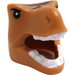 LEGO Mittleres dunkles Fleisch T-Rex Costume Kopfbedeckung (101018)