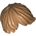 LEGO Mittleres dunkles Fleisch Tousled Haar nach Links gefegt (18226 / 87991)