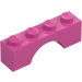 LEGO Medium Dark Pink Arch 1 x 4 (3659)