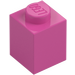 LEGO Medium Dark Pink Brick 1 x 1 (3005 / 30071)