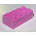 LEGO Medium Dark Pink Brick 2 x 4 (3001)