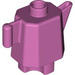 LEGO Mittleres dunkles Rosa Duplo Coffeepot (24463 / 31041)