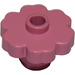 LEGO Mittleres dunkles Rosa Blume 2 x 2 mit offenem Bolzen (4728 / 30657)