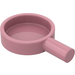 LEGO Mittleres dunkles Rosa Frying Pan mit Kurz Griff (4528)