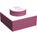 LEGO Moyen Rose Foncé assiette 1 x 1 (3024)