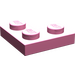 LEGO Mittel dunkles Rosa Platte 2 x 2 Ecke (2420)