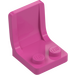 LEGO Mittleres dunkles Rosa Sitz 2 x 2 ohne Angussmarkierung (4079)