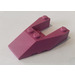 LEGO Medium Dark Pink Wedge 6 x 4 Cutout with Stud Notches (6153)