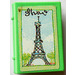 LEGO Medium groen Book 2 x 3 met Eiffel Tower Sticker (33009)