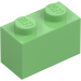 LEGO Vert Moyen Brique 1 x 2 avec tube inférieur (3004 / 93792)