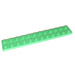 LEGO Medium Green Plate 2 x 12 (2445)