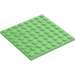 LEGO Medium Green Plate 8 x 8 (41539 / 42534)