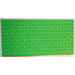 LEGO Medium Green Scala Baseplate 44 x 22 without Holes (33080)